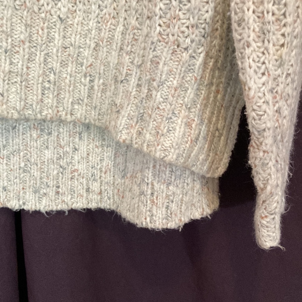 silence + noise chunky knit sweater - Picture 7 of 11